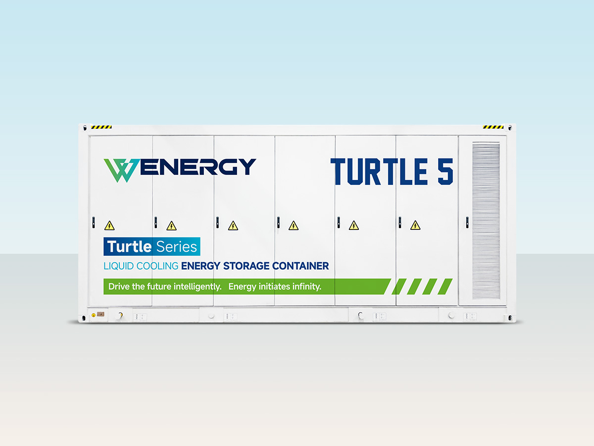 Wenergy Turtle 5MWh containerized battery energy storage system